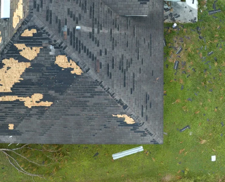 Roof Storm Damage in Memphis TN