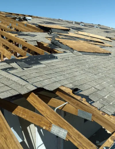 roof inspection after a storm in Memphis