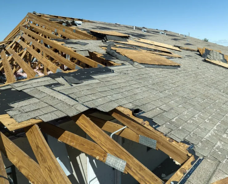 roof inspection after a storm in Memphis