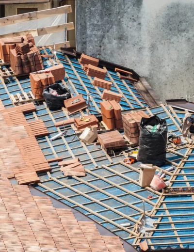 Residential roof replacement in Somerville TN