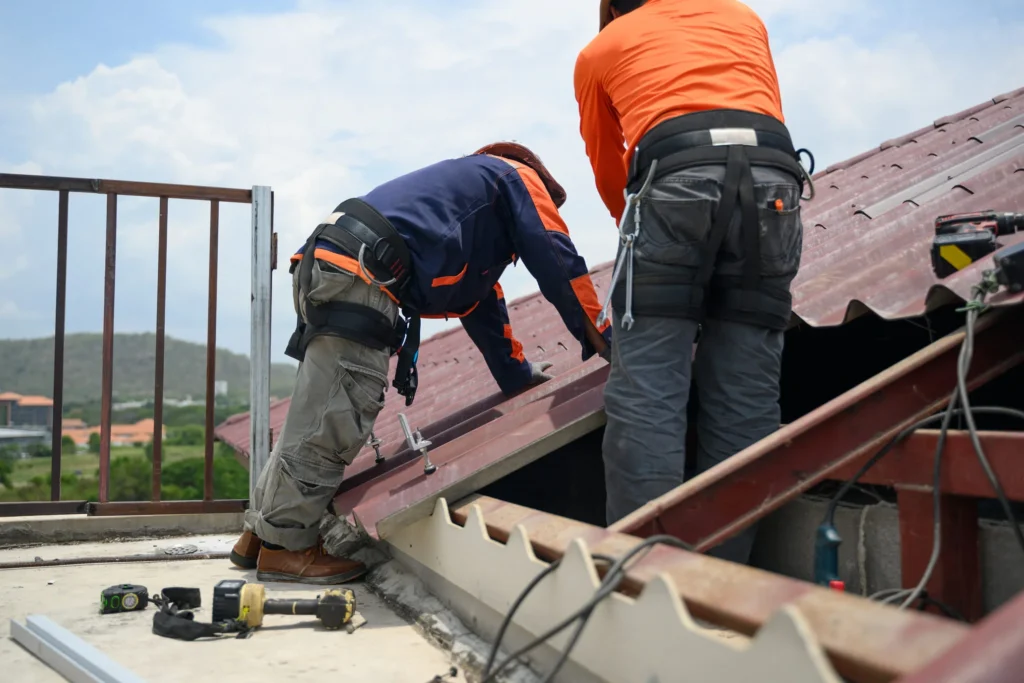 Residential roof replacement in Somerville TN